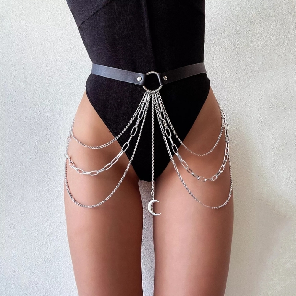 Moon Gothic Waist Rings
